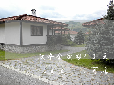 貸款本金逾期90天(貸款本金逾期90天以內(nèi)可以辦理融資業(yè)務(wù))
