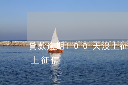 貸款逾期100天沒上征信(100塊錢逾期上征信)