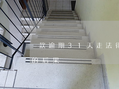 貸款逾期31天走法律(貸款逾期走法律程序的后果)