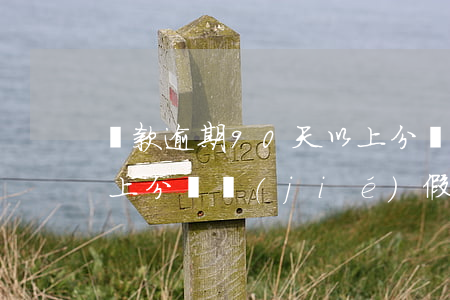 貸款逾期90天以上分類(貸款逾期90天以上分類節(jié)假日順延)