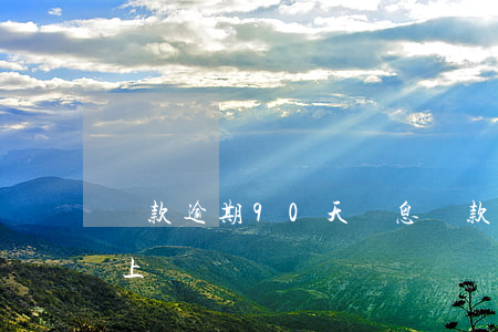 貸款逾期90天計息(貸款利息逾期90天以上)