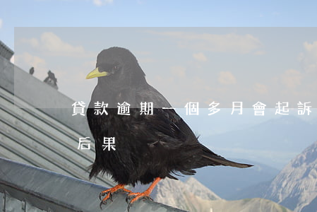 貸款逾期一個多月會起訴嗎(貸款逾期一個月后果)