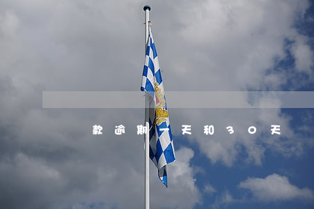 貸款逾期一天和30天(貸款逾期三天)
