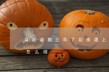 貸款逾期三年了后來還上(貸款逾期3年了會怎么樣?)