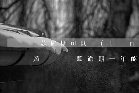 貸款逾期可以領(lǐng)結(jié)婚證嗎(貸款逾期一年能拿結(jié)婚證嗎)