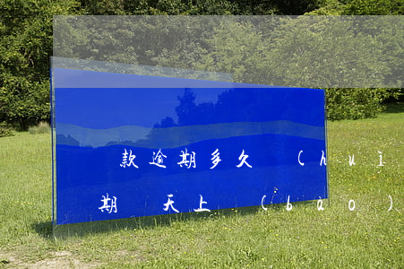 貸款逾期多久會(huì)上信(信用貸款逾期幾天上報(bào)征信)