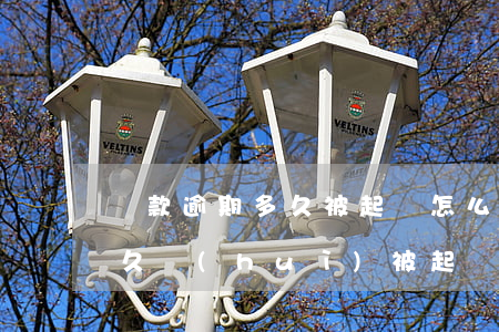 貸款逾期多久被起訴怎么辦(一般貸款逾期多久會(huì)被起訴)