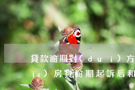 貸款逾期對(duì)方說付訴訟費(fèi)(房貸逾期起訴后和解費(fèi)用誰出)