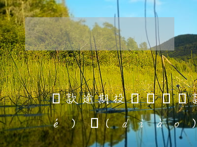 貸款逾期投訴電話（貸款逾期找客服協(xié)調(diào)）