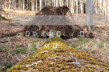 貸款逾期擔(dān)保人算犯法嗎(貸款利息逾期會(huì)影響擔(dān)保人嗎)