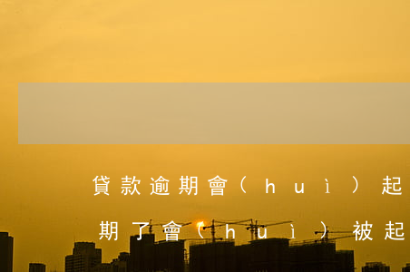 貸款逾期會(huì)起訴嗎（金融貸還了逾期了會(huì)被起訴嗎）