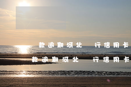 貸款逾期河北銀行信用卡凍結(jié)(貸款逾期河北銀行信用卡凍結(jié)怎么辦)