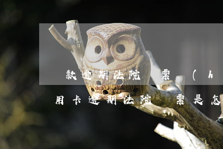 貸款逾期法院傳票會(huì)寄到哪里（信用卡逾期法院傳票是怎么寄的）
