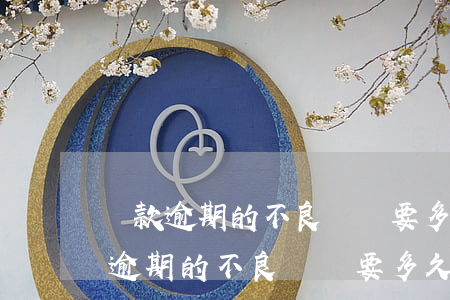 貸款逾期的不良記錄要多久才能消除-貸款逾期的不良記錄要多久才能消除掉