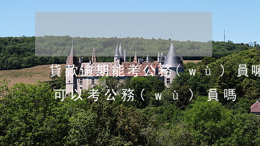 貸款逾期能考公務(wù)員嘛(征信有逾期可以考公務(wù)員嗎)