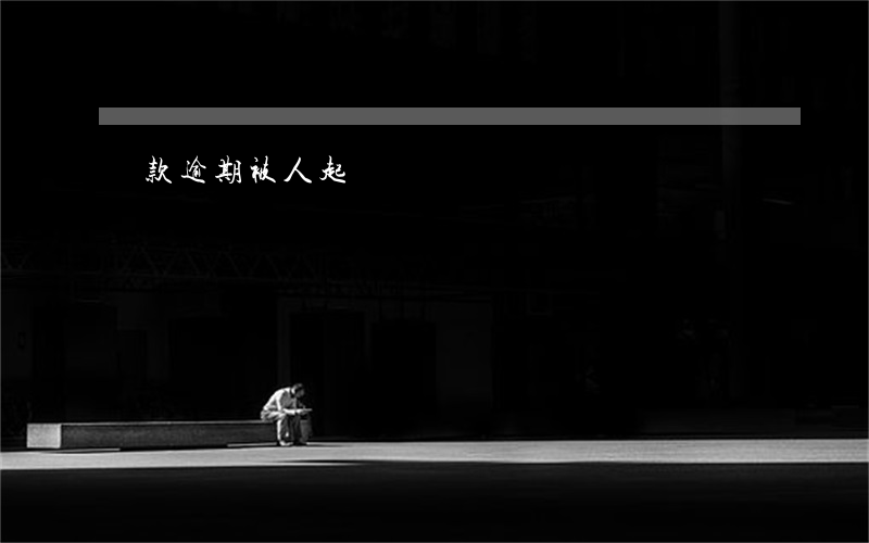 貸款逾期被人起訴