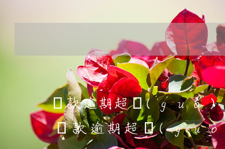 貸款逾期超過(guò)三年怎么辦信用卡 貸款逾期超過(guò)三年怎么辦信用卡了