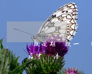 貸款逾期還款一個(gè)月(貸款逾期一年后才還清)