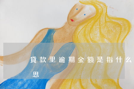 貸款里逾期金額是指什么(逾期金額是什么意思)