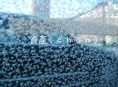 資產(chǎn)負(fù)債表怎么做