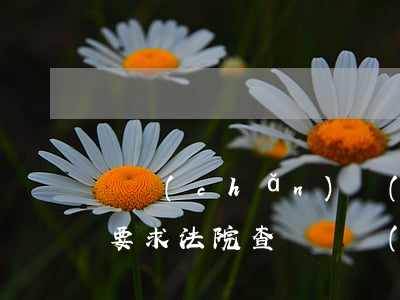 資產(chǎn)轉(zhuǎn)移可以要求法院查賬嗎(轉(zhuǎn)移財(cái)產(chǎn)法院會(huì)去查嗎)