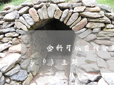 資陽金科可以首付分期免息嗎(資陽金科業(yè)主群)