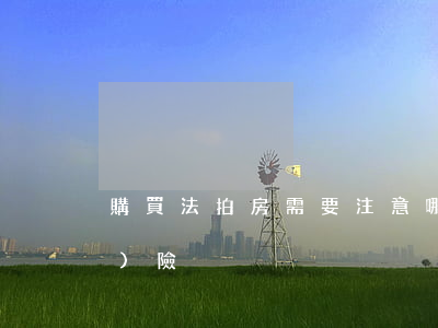購買法拍房需要注意哪些法律風(fēng)險