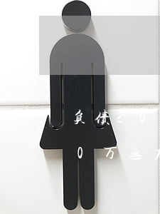 负债200万无力偿还该怎么办-负债200万无力偿还该怎么办呢