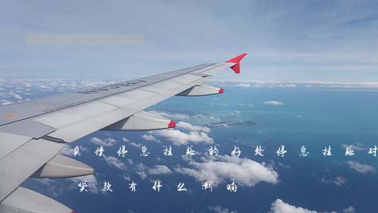 负债停息挂账的好处 停息挂账对已经产生的贷款有什么影响