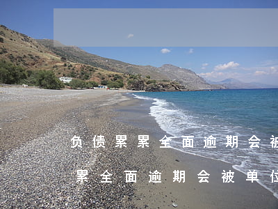 负债累累全面逾期会被单位辞退吗-负债累累全面逾期会被单位辞退吗知乎