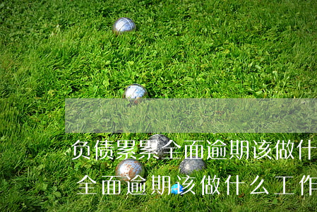 负债累累全面逾期该做什么工作-负债累累全面逾期该做什么工作呢
