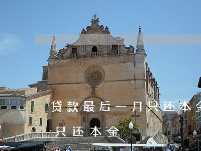 贷款最后一月只还本金可以吗（贷款最后一月只还本金）
