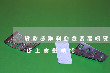 贷款逾期利息会变高吗(贷款利息逾期了之后还上有影响吗)