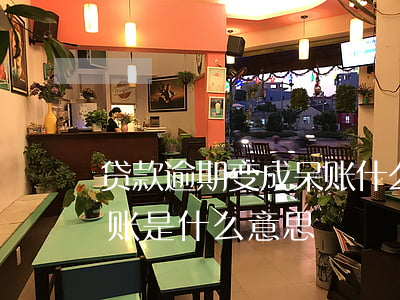贷款逾期变成呆账什么后果 贷款逾期显示呆账是什么意思