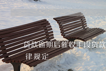 贷款逾期后催收手段(贷款逾期恶意催收的法律规定)