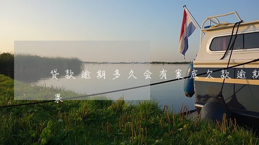 贷款逾期多久会有案底(欠款逾期会有什么后果)
