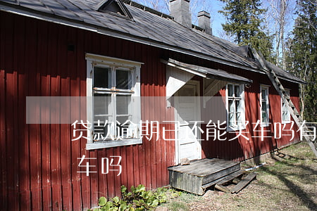 贷款逾期已还能买车吗(有过逾期可以贷款买车吗)
