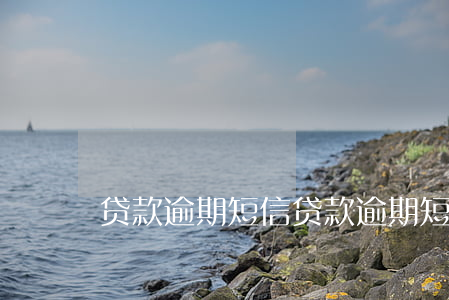 贷款逾期短信(贷款逾期短信是真的吗)