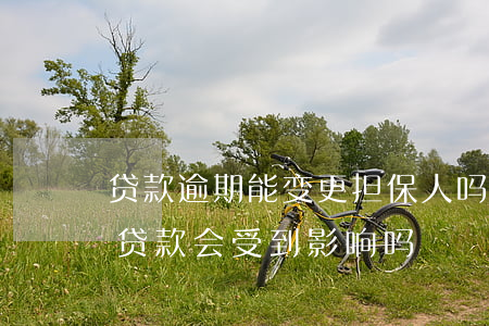 贷款逾期能变更担保人吗(做担保人别人逾期贷款会受到影响吗)