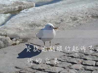 贷款逾期银行起诉不应诉(银行贷款逾期被起诉的后果)
