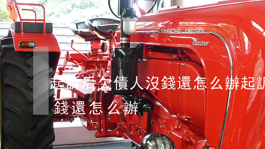 起訴后欠債人沒錢還怎么辦(起訴后欠債人沒錢還怎么辦)