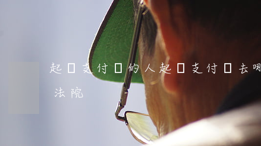 起訴支付寶的人 起訴支付寶去哪個(gè)法院