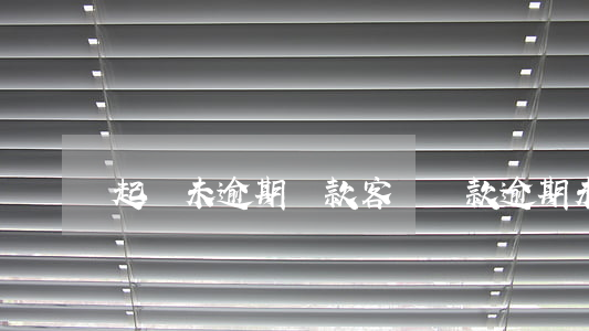起訴未逾期還款客戶(貸款逾期未還被告怎么辦)