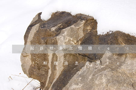 起訴狀多次借錢(qián)事實(shí)和理由怎么寫(xiě)-起訴狀多次借錢(qián)事實(shí)和理由怎么寫(xiě)啊