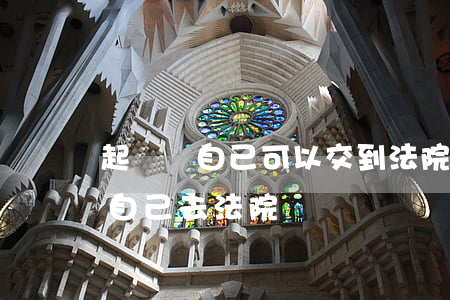 起訴狀自己可以交到法院嗎(起訴狀寫好了要自己去法院嗎)
