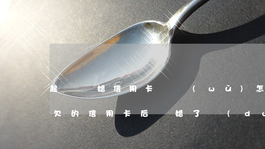 起訴離婚信用卡債務(wù)怎么分(離婚前欠的信用卡后離婚了對(duì)方有債權(quán)債務(wù)嗎)