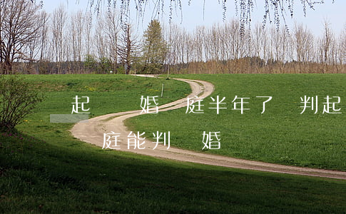 起訴離婚開庭半年了沒判(起訴離婚被告不去開庭能判離婚嗎)