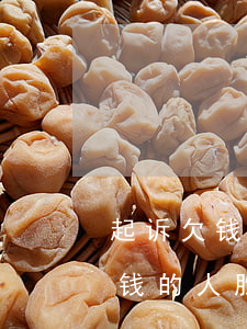 起诉欠钱的人胜诉了他没钱怎么办-起诉欠钱的人胜诉了他没钱怎么办呢