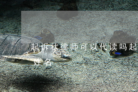 起诉状律师可以代读吗(起诉状律师可以代签姓名)