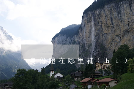 身份證在哪里補(bǔ)辦
